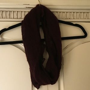 Purple neck scarf